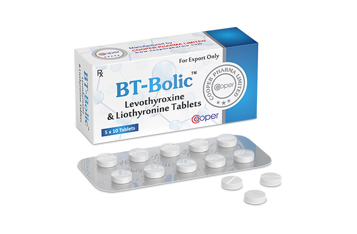 BTBOLIC - Levothyroxyne 50mcg + Liothyronine 12.5mcg