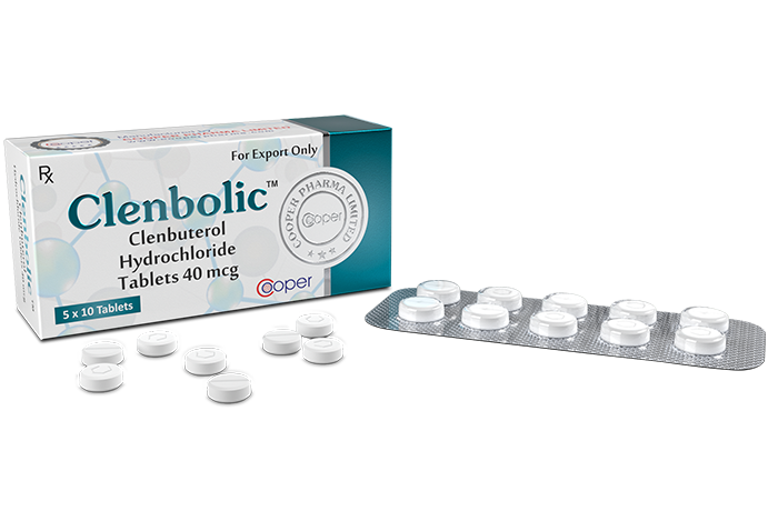 CLENBOLIC - Clenbuterol Hydrochloride 25mcg/40mcg/60mcg