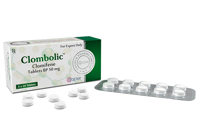 CLOMBOLIC - Clomifene citrate 50mg