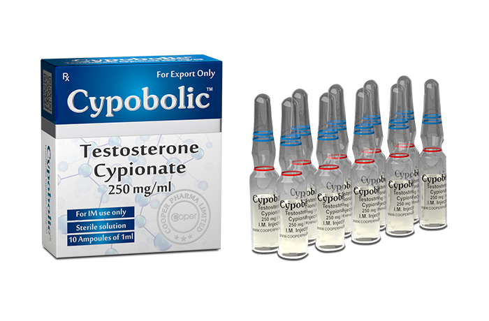 CYPOBOLIC - Testosterone Cypionate 200mg/250mg