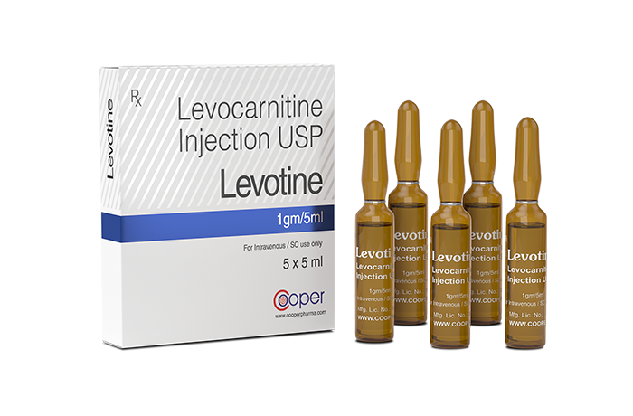 LEVOTINE - Levocarnitine Injection 1gm