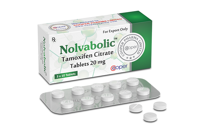 NOLVABOLIC - Tamoxifen Citrate 20 mg