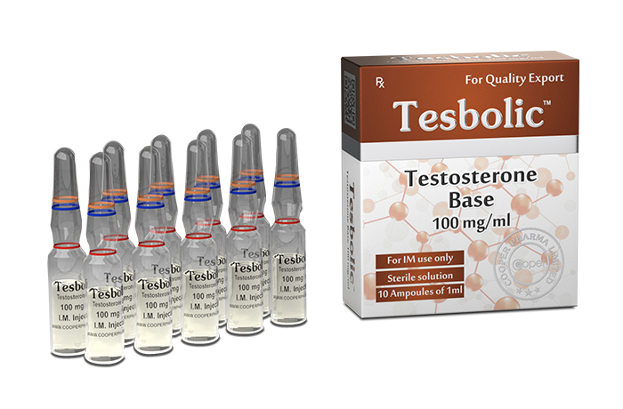 TESBOLIC - Testosterone Base 50mg/100mg