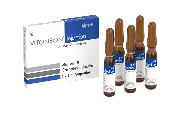 VITONEON-Vitamin B1, B6 & B12 Injection